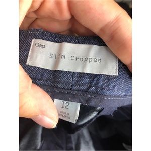 GAP Pants - Gap slim croppped 12 dark blue trousers slacks GAP Pants - Gap slim croppped 12 dark blue trousers slacks